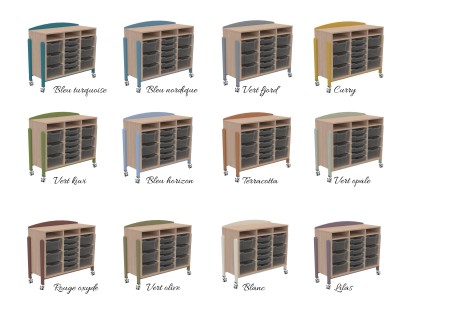 Meuble 24 bacs k’briol